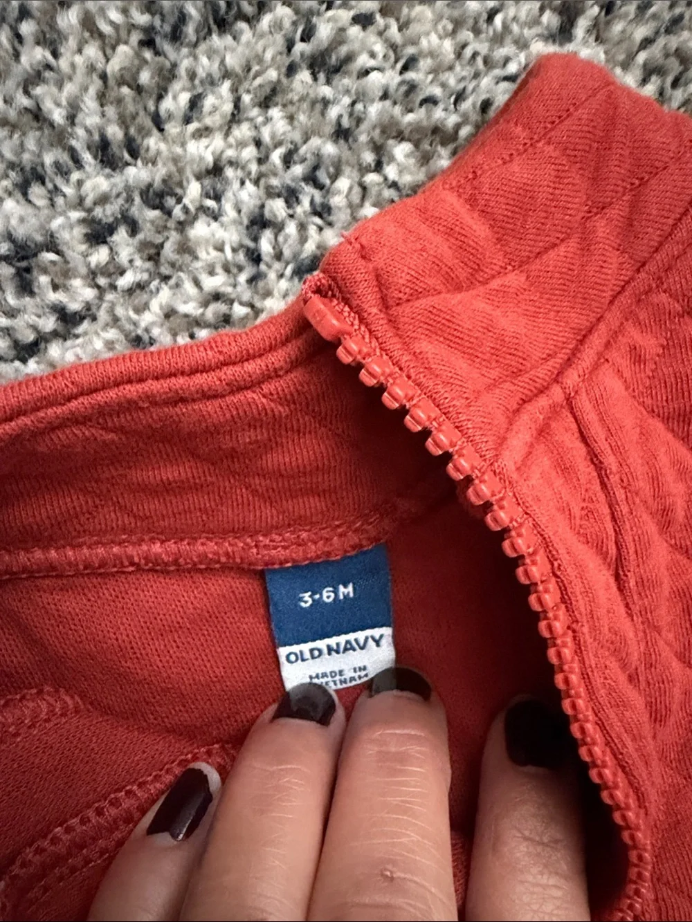 Old Navy Quilted One-Piece Bodysuits - Olive Green & Red